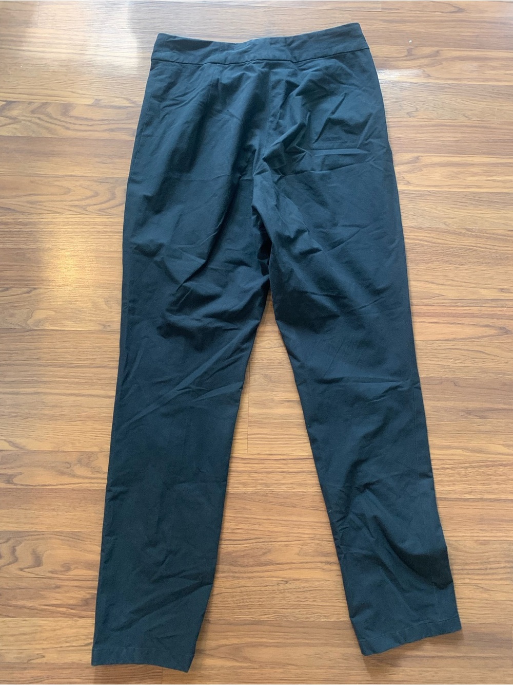 VINTAGE Jil Sander Linda Dresner Collab Tailored Straight Trousers Black 40 - Picture 5 of 8